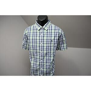 Penguin MunsingWear Dress Shirt Heritage Slim Fit Plaid Mens Size 2XL XXL